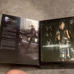 Final Fantasy Prompto Action Figure with Christmas Card from Conan O’Brian